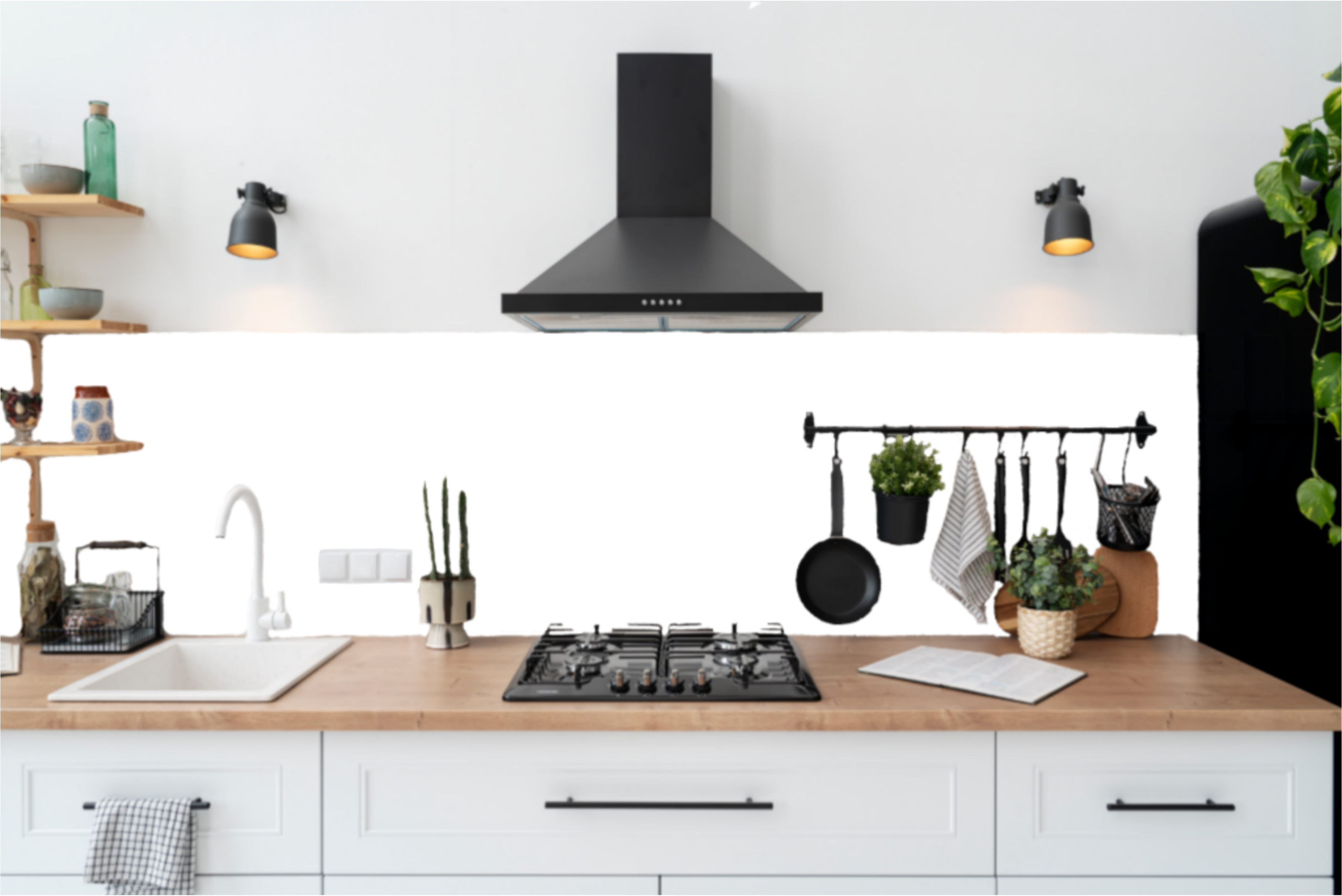 Slate stone veneer panels